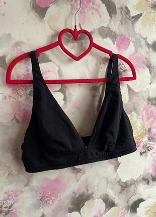 Мʼякий бюстгальтер без кісточок 75в h&m котон