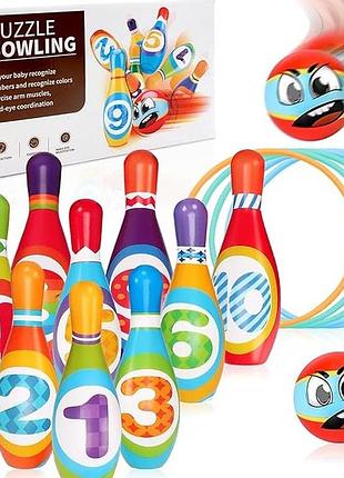 Детский боулинг набор, идеальная игра для детей 3-6 лет! — в наличии ta221