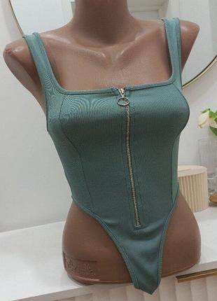 Dilvin боді жіноче в рубчик s-розмір 4
