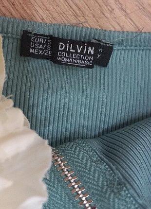 Dilvin боді жіноче в рубчик s-розмір 8