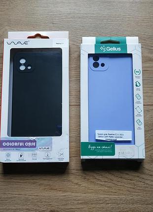 Чехол з мікрофіброю для realme c11 2021 чохол на реалмі с11