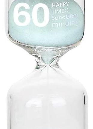 Песочные часы sandglass timer 60 мин, зеленый, офиса и декора, класса, для детей и взрослых, игр, таймер для кухни ta230