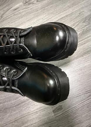 Зима оригинальные ботинки dr. martens vegan jadon ii mono platform boots 4