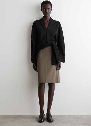 Блуза жіноча cos draped-collar blouse / 38 2