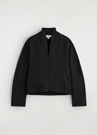 Блуза жіноча cos draped-collar blouse / 38 6