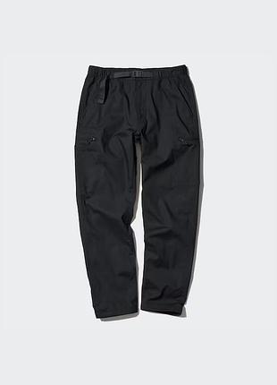 Чоловічі штани uniqlo heattech карго чорні