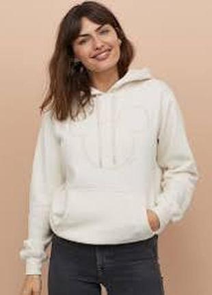 Бавовняна толстовка з капюшоном / xl/ brend h&m