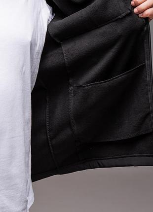 Чоловіча куртка батал softshell на флісі tnf 8