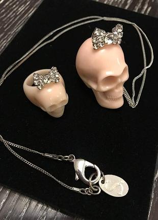 Кулон +каблучка chalcedony