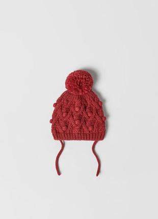 Шапка дитяча zara  3-5 років (52 см)