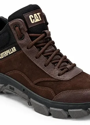 Зимові шкіряні черевики cat nubuck ranger