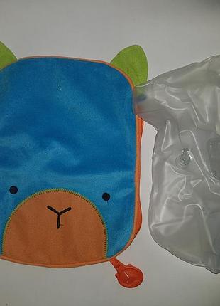 Подушка для подорожей trunki надувна в чохлі