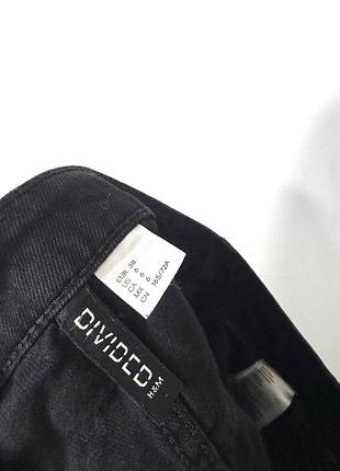 Джинсова міні спідниця h&m 4