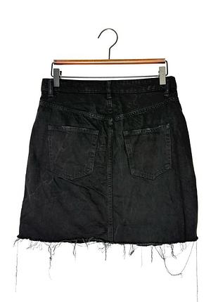 Джинсова міні спідниця h&m 3