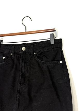 Джинсова міні спідниця h&m 2