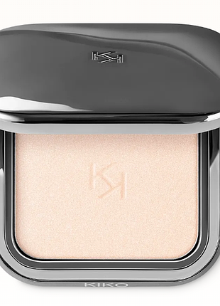 Хайлайтер для обличчя kiko milano glow fusion powder highlighter - 01 champagne (000011-01)