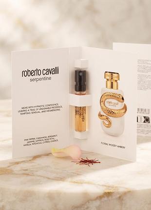 Парфюмированный пробник roberto cavalli serpentine parfum (женский, 1.5 мл)