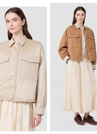 Жіноча куртка двостороння max mara женская куртка