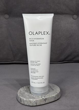 370 мл! інтенсивно зволожувальна маска olaplex rich hydration mask