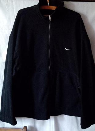 Флісова кофта nike acg чорна / зіп-худі фліска розмір xl