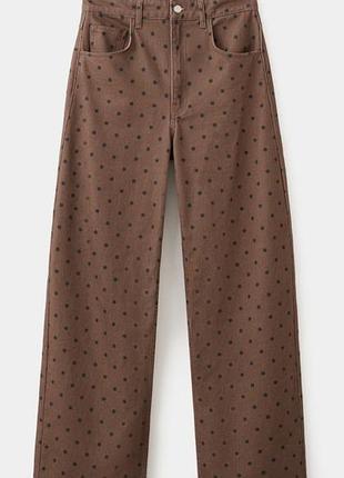 Джинси wide leg mng 8