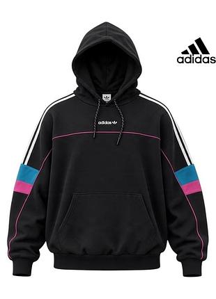 Оригинальное мужское худи adidas размер l л черное мужская кофта адидас толстовка пайта олимпийка мужской реглан батник с капюшоном свитшот лонгслив