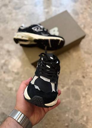New balance 2002r black grey 8