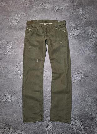 Мужские брюки diesel belther (wash 0816b) regular slim-tapered