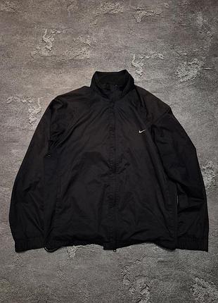 Чоловіча вітровка куртка nike golf clima-fit (black)