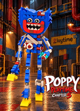 Лего поппи плейтайм хагги вагги, глава 5 - 296 деталей. lego poppy playtime