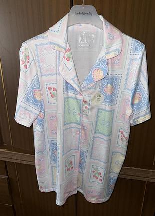 Піжамна сорочка peacocks жіноча розмір l-xl