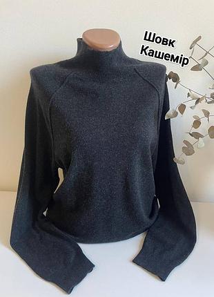 Свитер шелк и кашемир размер м up2 fashion