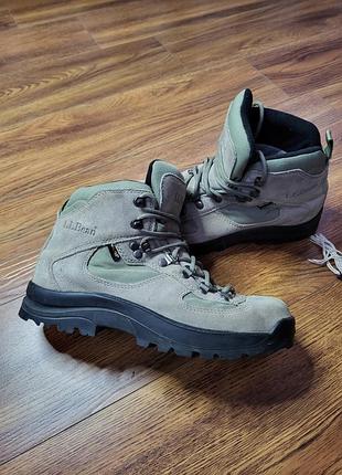 Трекінгові черевики l.l.bean gore-tex, натуральна замша, оригінал, довжина устілки 25 см