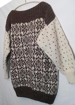 Свитер джемпер пуловер шерсть винтаж2 фото