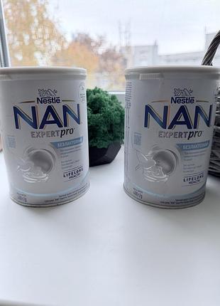 Суміш суха молочна nestlé nan expertpro безлактозний 400 г