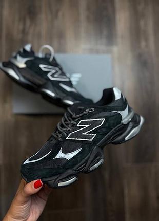 New balance 9060 black silver