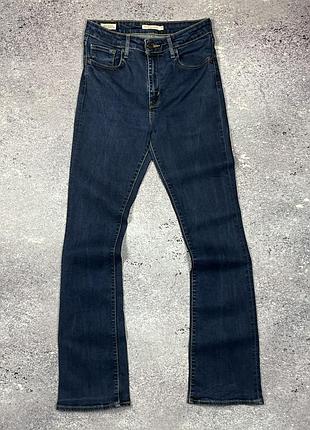 Джинсы клеш levi's 725 high rise bootcut jeans — премиум серия