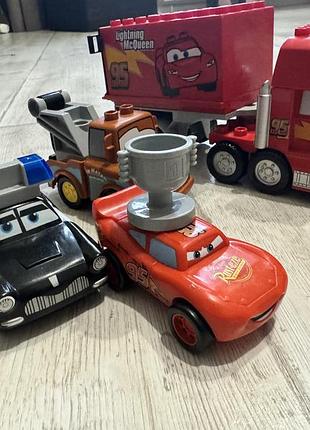 Конструктор lego duplo тачки з фігурками персонажів мультфільму