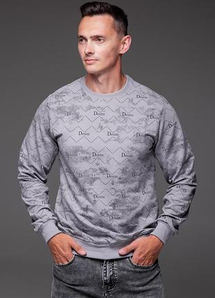 Свитшот мужской denim серый