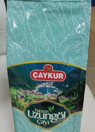 Чай чорний турецький chaykur trabzon uzungöl chayı,80гр