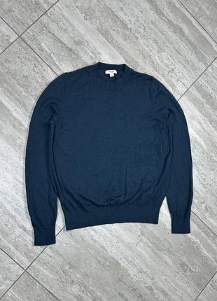 Reiss merino wool crewneck sweater mens m кофта світер