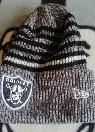 Оригинал. шапка new era stripe strong x nfl oakland (las vegas) raiders.4 фото