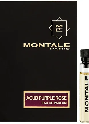 Пробник montale aoud purple rose
