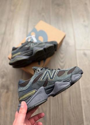 New balance 9060 grey brown 8