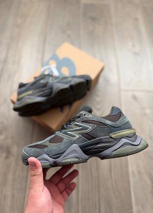 New balance 9060 grey brown 2