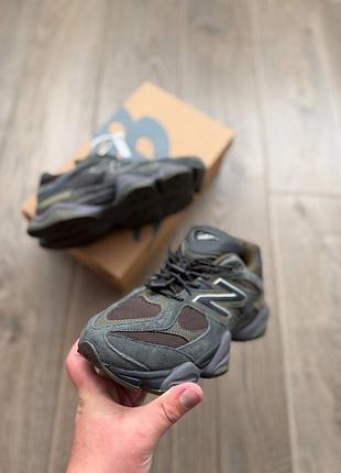 New balance 9060 grey brown 3