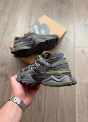 New balance 9060 grey brown 5