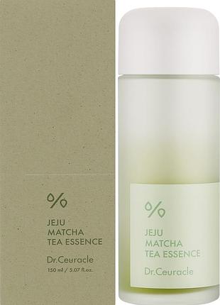 Зволожувальна есенція для обличчя dr.ceuracle jeju matcha tea essence 150 мл