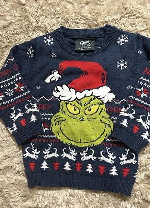 Светр на хлопчика grinch primark