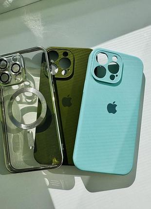 Чохли для apple iphone 15 pro max, набір 3 шт 5